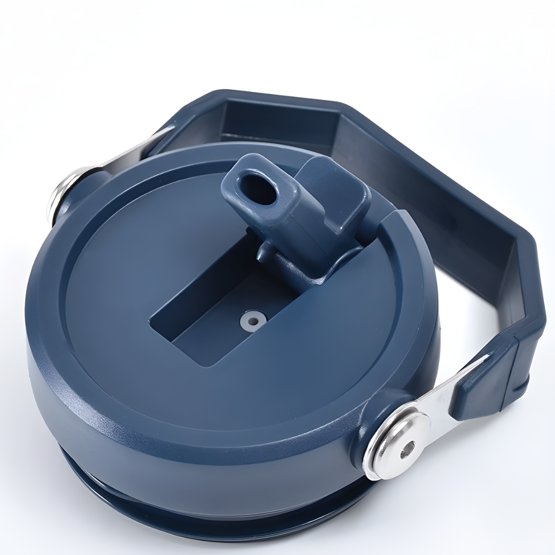 30oz Insulated Travel Tumbler with Flip Straw & Handle