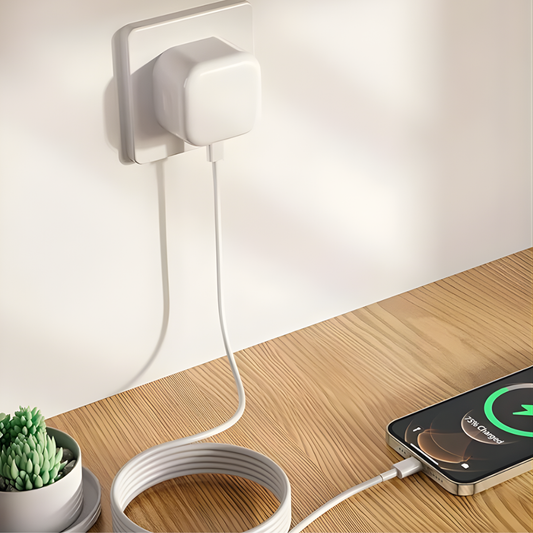 USB Type C Plug iPhone USBC Fast Charger UK Wall Head Compatible with iPhone 17 Pro Max Air 16e 16 Plus Pro Max 15 14 13 12 11 SE XR XS 8 Apple Watch iPad Pro Mini Air