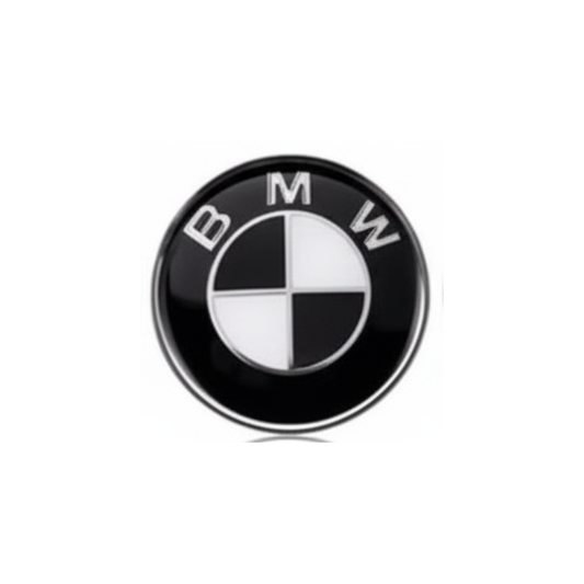 4x 45mm Steering Wheel Badge Emblem Sticker for BMW