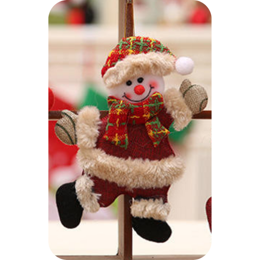 Christmas Ornaments Xmas Gift Santa Tree Toy Doll Hang Christmas Decorations for Home New Year Decoration