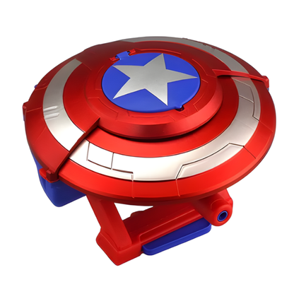 Captain America Light Shield Transforming Electric Launcher Water Baby Battle Shooting Boys Gift