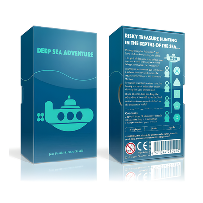 Deep Sea Adventure Board Cards Game Set Educational Toy Family Party Kids Gift