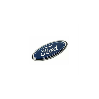 Ford Oval Badge Blue/Chrome 145mm x 60mm Front/Rear Emblem