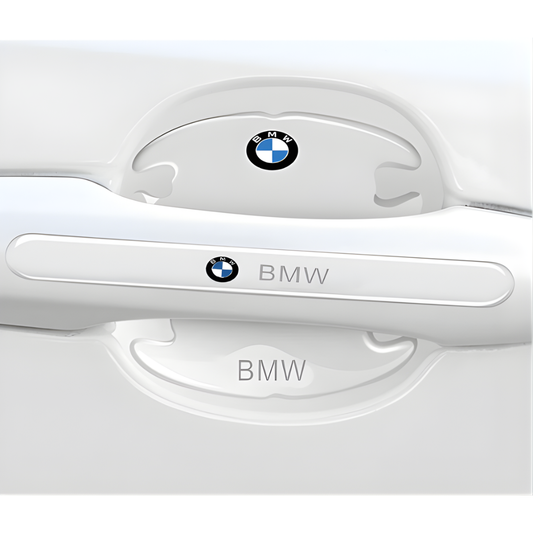 8x BMW Door Handle Bowl Anti-Scratch Cover Guard Protector Stickers Accessories