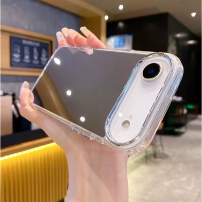 Fashion Mirror Clear Protective Case for iPhone 17 / 17 Air / 17 Pro / 17 Pro Max / 16 / 16 Plus / 16 Pro / 16 Pro Max / (All models from 11-17 series)