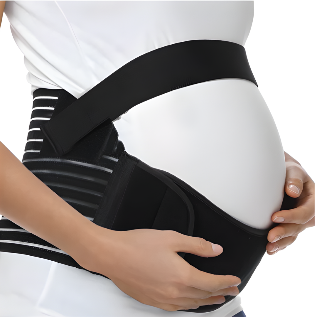 Maternity Belly Belt - Abdomen, Waist & Lumbar Support Band