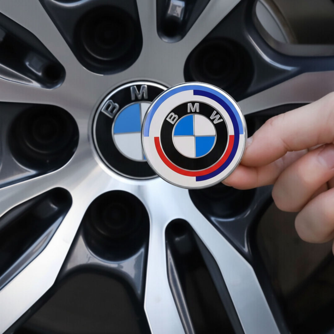 4pcs BMW Wheel Centre Hub Caps - 68mm Emblem