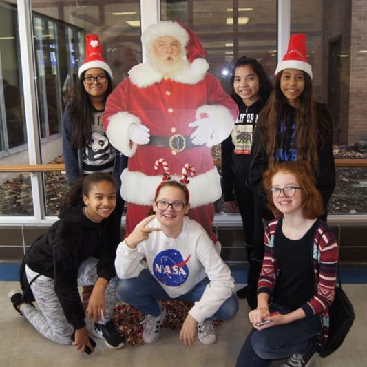 Life-Size Santa Claus Cardboard Cutout Standee