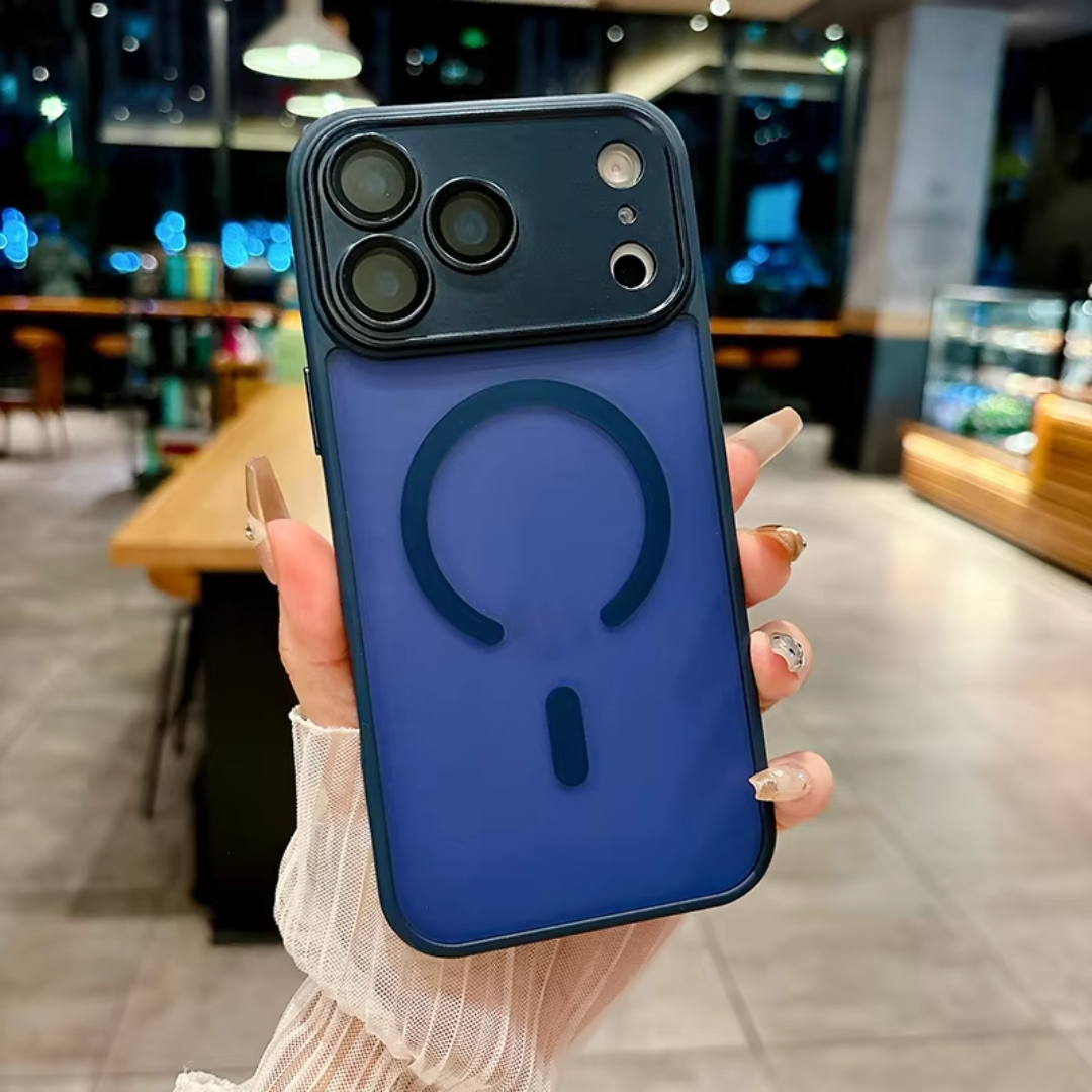 Magnetic Shockproof Case for iPhone - MagSafe Compatible for iPhone 17 / 17 Air / 17 Pro / 17 Pro Max / 16 / 16 Plus / 16 Pro / 16 Pro Max / (All models from 11-17 series)