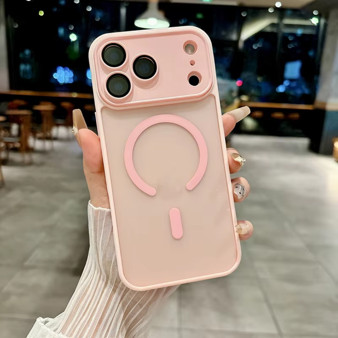 Magnetic Shockproof Case for iPhone - MagSafe Compatible for iPhone 17 / 17 Air / 17 Pro / 17 Pro Max / 16 / 16 Plus / 16 Pro / 16 Pro Max / (All models from 11-17 series)