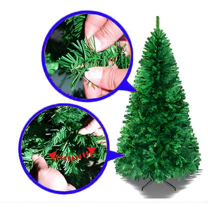 Classic Artificial Realistic Natural Branches Pine Christmas Tree Xmas Green-Unlit 4FT, 5FT, 6FT,7FT