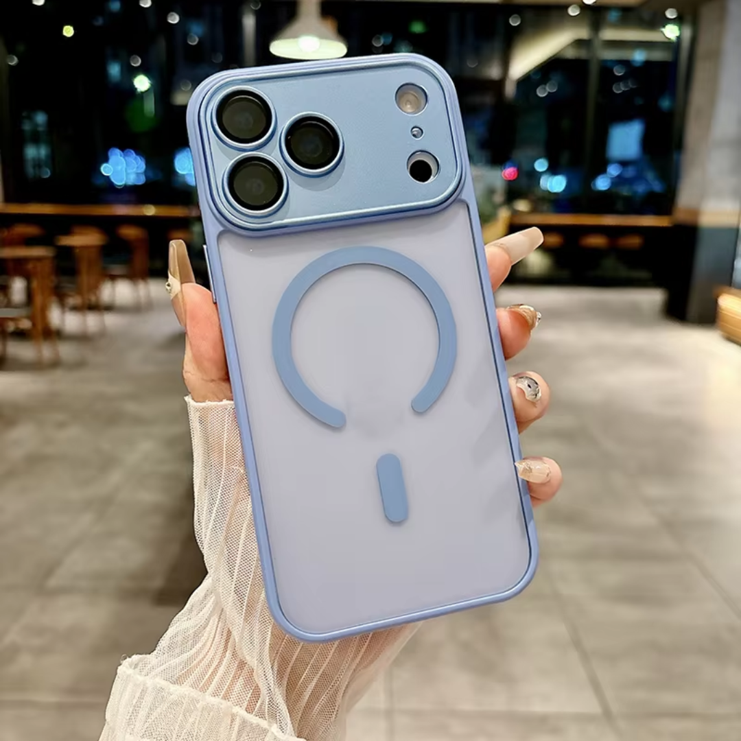 Magnetic Shockproof Case for iPhone - MagSafe Compatible for iPhone 17 / 17 Air / 17 Pro / 17 Pro Max / 16 / 16 Plus / 16 Pro / 16 Pro Max / (All models from 11-17 series)