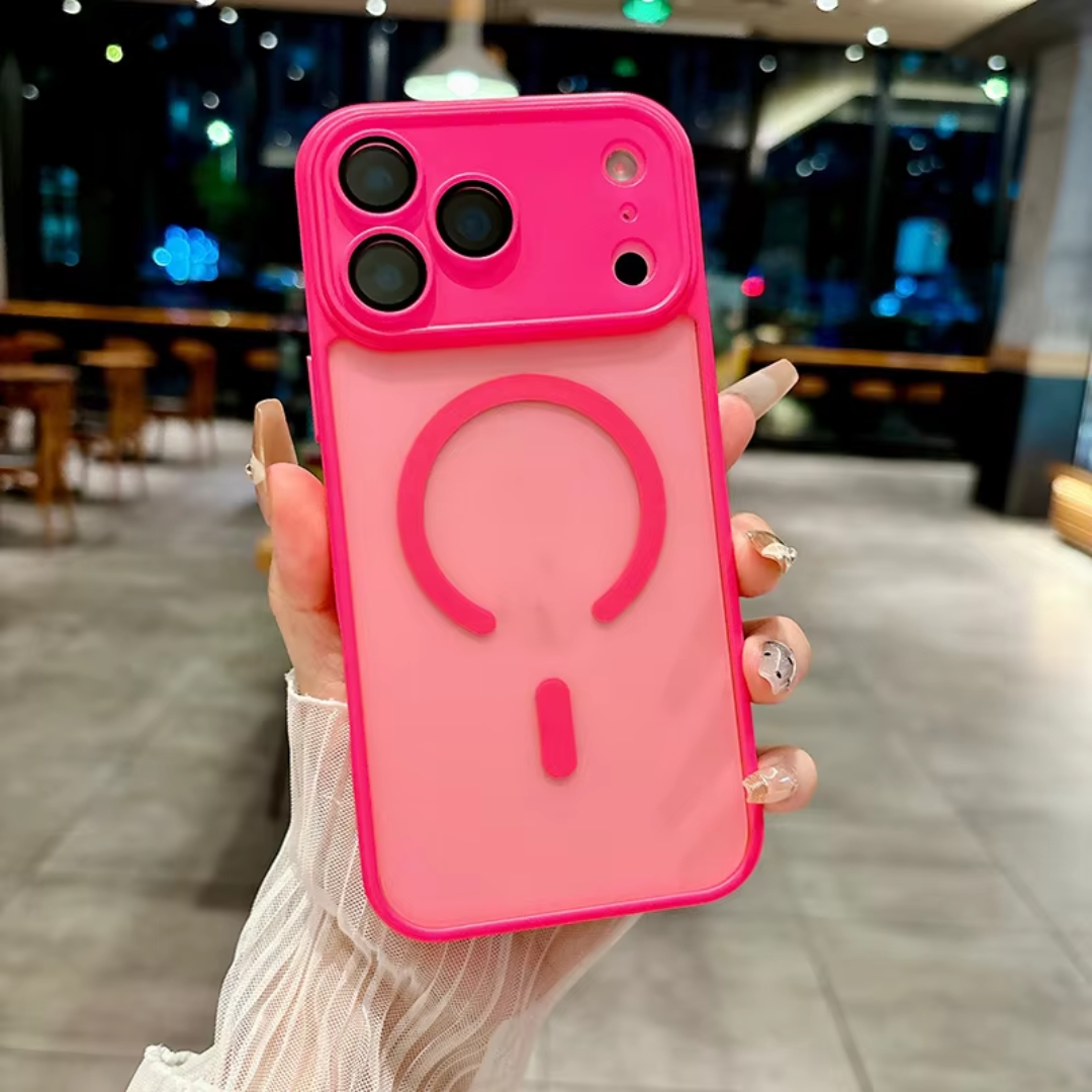 Magnetic Shockproof Case for iPhone - MagSafe Compatible for iPhone 17 / 17 Air / 17 Pro / 17 Pro Max / 16 / 16 Plus / 16 Pro / 16 Pro Max / (All models from 11-17 series)