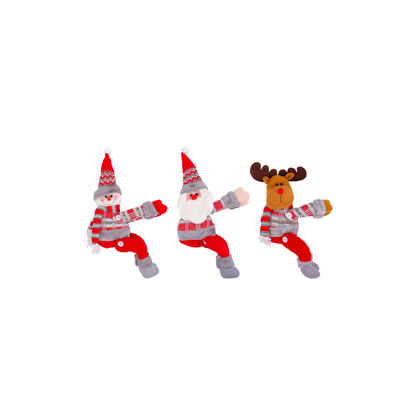 Christmas Cartoon Doll Curtain Buckles (Santa, Snowman, Reindeer)