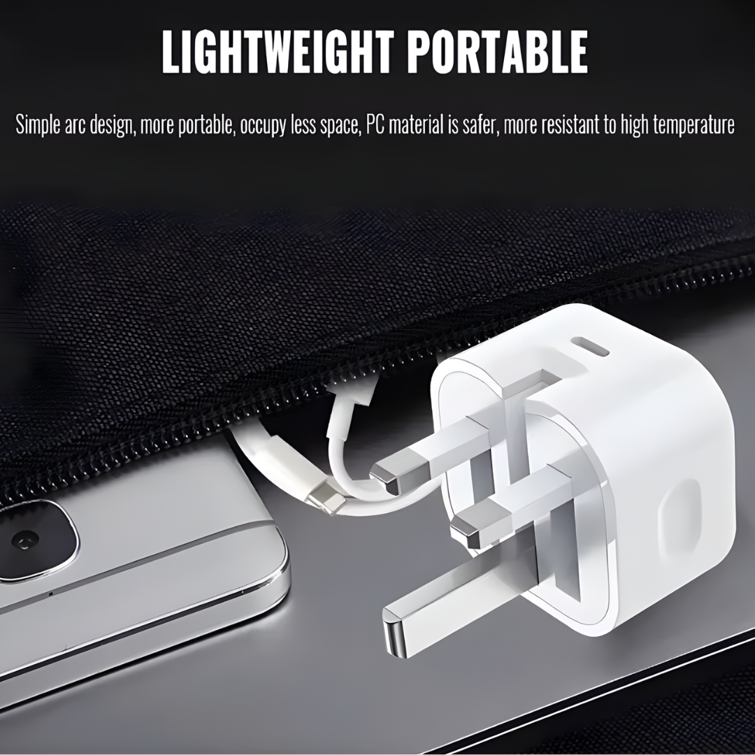 Charger For iPad and iPhone17/16/15/QC3.0 Quick Charge PD 25W Type C Fast Charging Travel Wall Charger Power Adapter