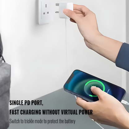 Charger For iPad and iPhone17/16/15/QC3.0 Quick Charge PD 25W Type C Fast Charging Travel Wall Charger Power Adapter