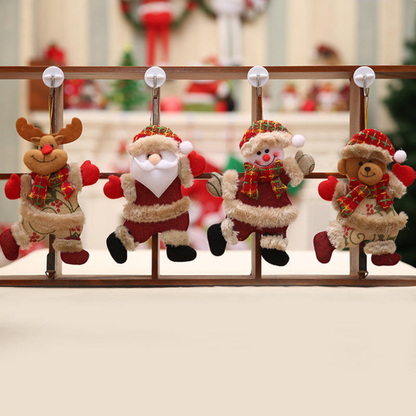 Christmas Ornaments Xmas Gift Santa Tree Toy Doll Hang Christmas Decorations for Home New Year Decoration