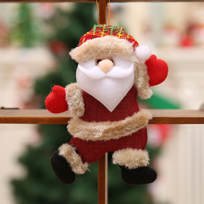 Christmas Ornaments Xmas Gift Santa Tree Toy Doll Hang Christmas Decorations for Home New Year Decoration