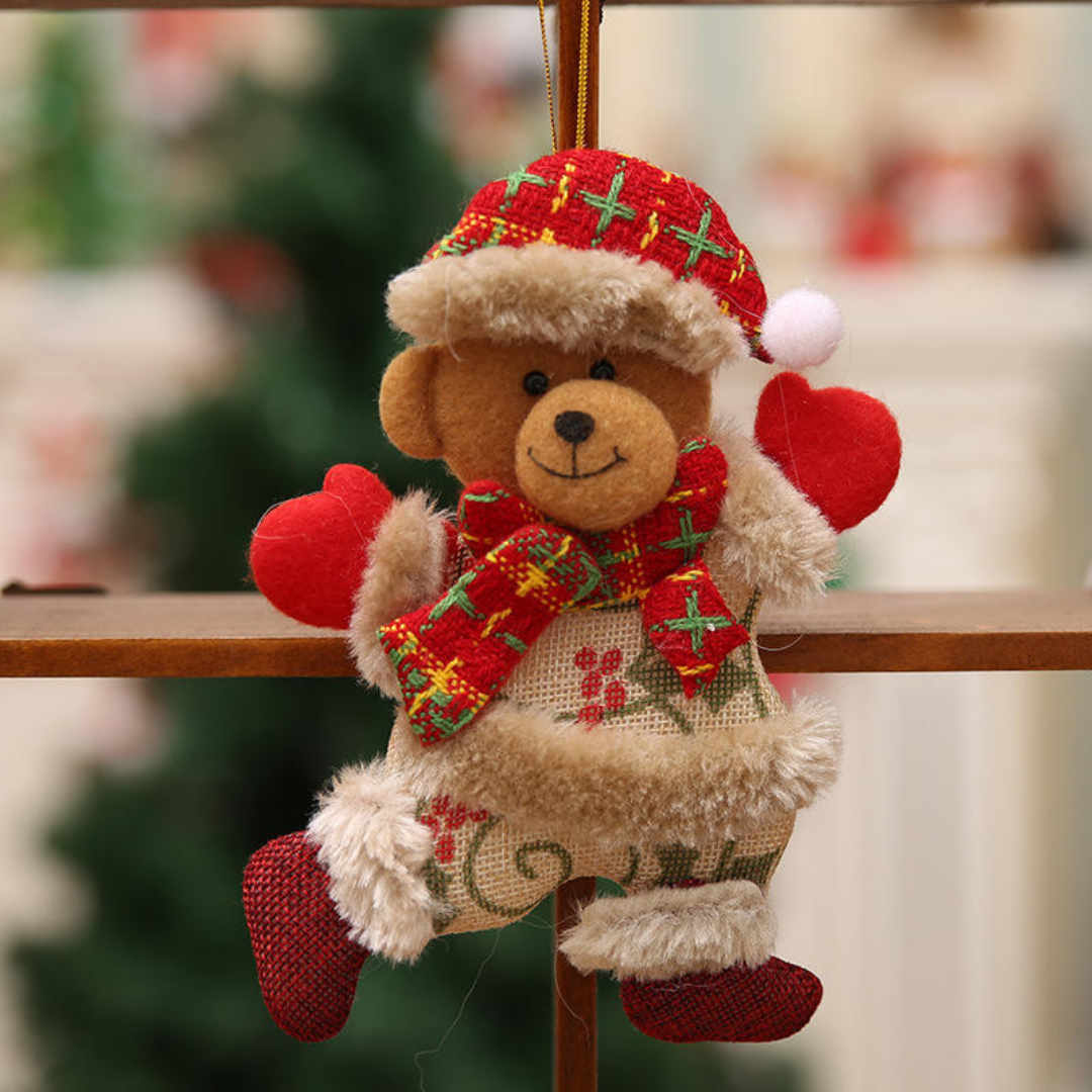 Christmas Ornaments Xmas Gift Santa Tree Toy Doll Hang Christmas Decorations for Home New Year Decoration