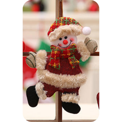 Christmas Ornaments Xmas Gift Santa Tree Toy Doll Hang Christmas Decorations for Home New Year Decoration