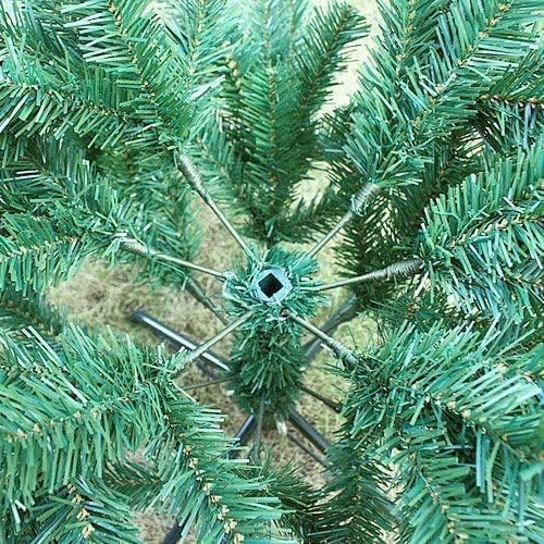 Classic Artificial Realistic Natural Branches Pine Christmas Tree Xmas Green-Unlit 4FT, 5FT, 6FT,7FT