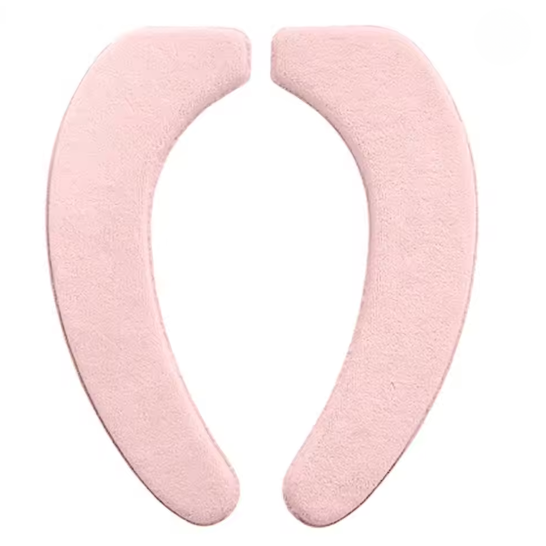 Washable Toilet Seat Warmer Cushion Pads - Soft Flannel