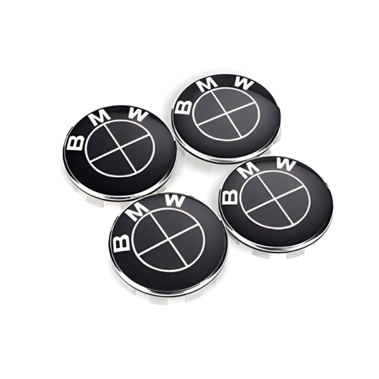 56mm BMW Alloy Wheel Centre Caps - Set of 4