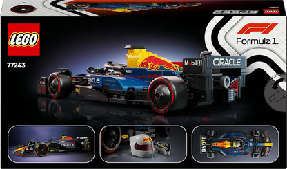 LEGO Speed Champions Oracle Red Bull Racing RB20 F1 Race Car Model 77243 with Collectible Driver Minifigure for Adults & Racing Fans
