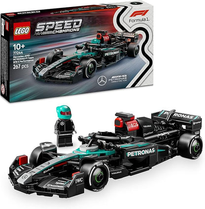 LEGO Speed Champions F1 Race Car Collection – Ferrari, Red Bull, Mercedes, McLaren, Aston Martin, Williams, Sauber, Haas, Alpine & VCARB – Buildable Model Kits with Minifigures (10+ Years)