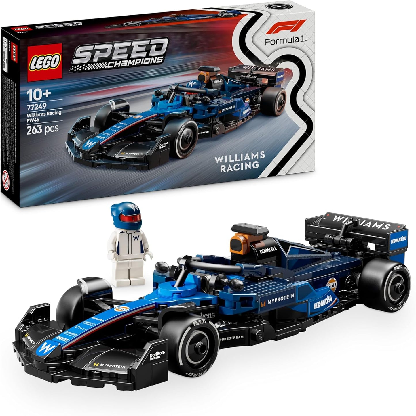 LEGO Speed Champions F1 Race Car Collection – Ferrari, Red Bull, Mercedes, McLaren, Aston Martin, Williams, Sauber, Haas, Alpine & VCARB – Buildable Model Kits with Minifigures (10+ Years)