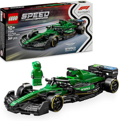 LEGO Speed Champions F1 Race Car Collection – Ferrari, Red Bull, Mercedes, McLaren, Aston Martin, Williams, Sauber, Haas, Alpine & VCARB – Buildable Model Kits with Minifigures (10+ Years)