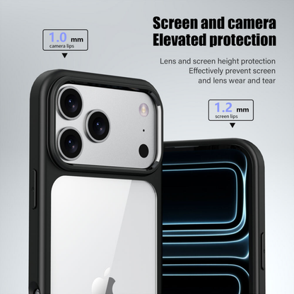 Crystal Clear Shockproof Bumper Case for iPhone 17, iPhone 17 Air, iPhone 17 Pro, iPhone 17 Pro Max