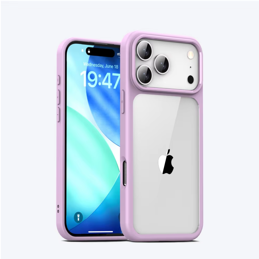Crystal Clear Shockproof Bumper Case for iPhone 17, iPhone 17 Air, iPhone 17 Pro, iPhone 17 Pro Max