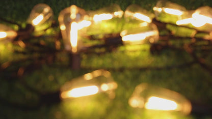 Heavy-Duty IP65 Waterproof LED String Lights, Connectable (7.6M/10M/15M/20M)